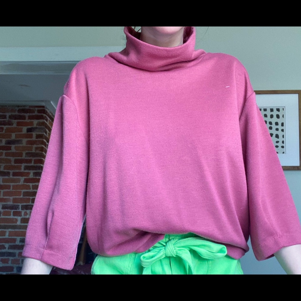 banana republic quarter sleeve sweatshirt